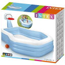 【プール】【大型】INTEX 57183NP インテックス スイムセンターシューティングフープファミリープール SWIM CENTER SHOOTING HOO...