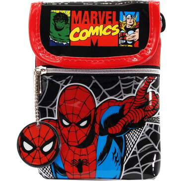 【マーベル】【メール便可】マーベル ショルダーミニポーチ スパイダーマン(MARVEL COMICS)