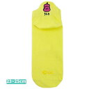 【靴下】【メール便可】オクタニ ANKLE SOCKS LADIES ワンポイントうんちさん ピンクレモン 23-25cm