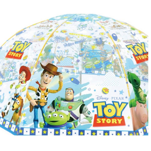 【トイストーリー】【ジャンプ傘】ジェイズプランニング 子供ビニール傘 ディズニー トイ・ストーリー 55cm