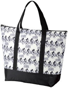 【ディズニー】【保冷保温バッグ】ミッキーラン!保冷温トートバッグ ホワイト【おもちゃ グッズ トート 鞄 キャラクター ミッキーマウス 買い物 エコバッグ 保温バッグ キャラクター 保冷バッグ 肩掛け かばん カバン プレゼント 白 アウトドア ピクニック】