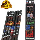 【ジュラシックワールド】【メール便可】カミオジャパン ジュラシック・ワールド ダース鉛筆 日本製 【黒鉛筆11本 赤鉛筆1本】