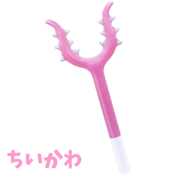 【ちいかわ】【メール便可】池田工業社 ちいかわ ソフトさすまた (空気ビニール玩具) 【ちいかわ ハチワレ】