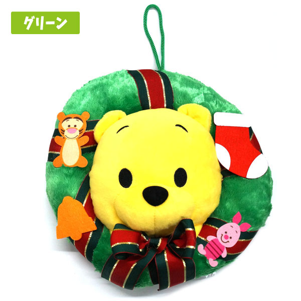 【ディズニー】【リース】プーさん リース ぬいぐるみ 全2種