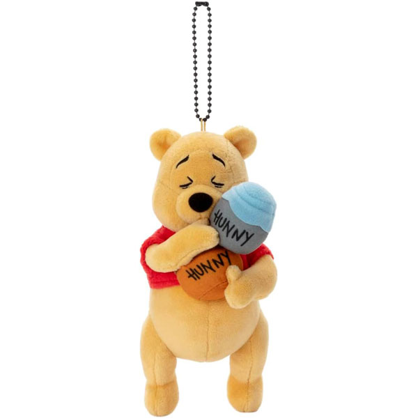 【プーさん】【ぬいぐるみ】タカラトミーアーツ ディズニーキャラクター ファニーフェイス ボールチェーンマスコット くまのプーさんHのサムネイル