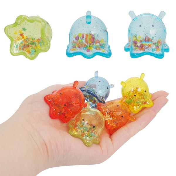 【すくい人形】【まとめ買い】オリジナル ぷかぷか シャカシャカ メンダコちゃん 5...