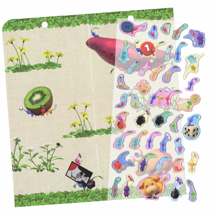 【ピクミン】【メール便可】エンスカイ ピクミン ポケットステッカーワールド PSW−12 ピクミン