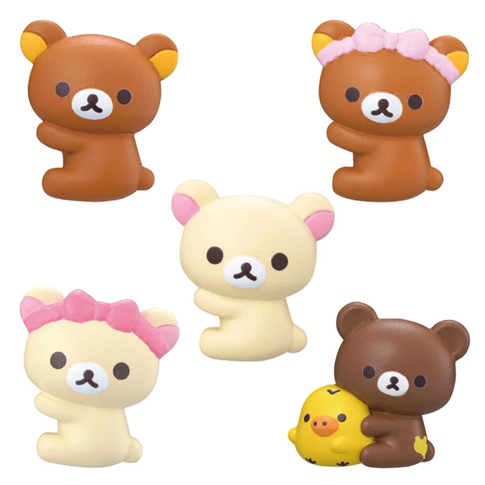 【リラックマ】【びっくらたまご】バンダイ びっくら？たまご かわゆいヘアゴム リ...