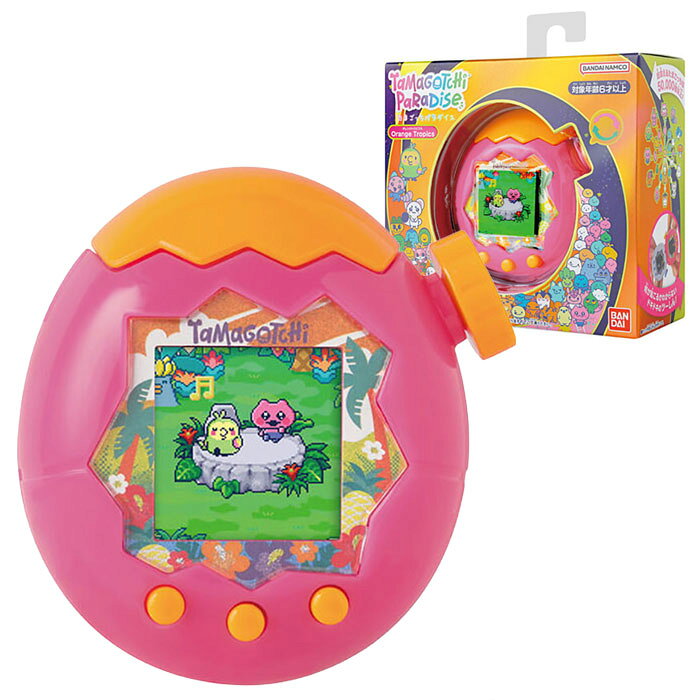 バンダイ たまごっち Tamagotchi Paradise − Orange Tropics