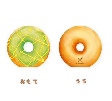 【メモパッド】【メール便可】おしゃれな文具♪ PEN&DELI ドーナツ ピスタチオ（Doughnut Pistachio)【グッズ 雑貨 お土産 プレゼント ギフト 贈り物 父の日 母の日 敬老の日 おしゃれ かわいい 文具 文房具 メモ帳 オフィス用品 女性 おもしろ 食べ物 コースター】