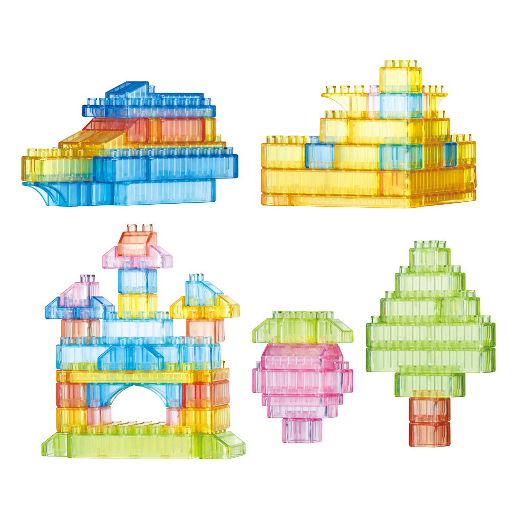 ダイヤブロック HIKARIIRO(ヒカリイロ) M【 カワダ kawada diablock ブロック パズル 3歳 4歳 5歳 知育 クリエイティブ 幼児 クリスマス プレゼント ギフト 入学祝い 入園祝い おもちゃ ホビー 玩具 男の子 女の子】 2
