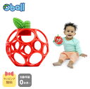 Oball オーボール アップル歯固めボール【オーボールラトル 知育玩具 ギフト 赤ちゃん プチギフト おでかけ ベビーカートイ おうち時間 子供 軽量 0歳 ...