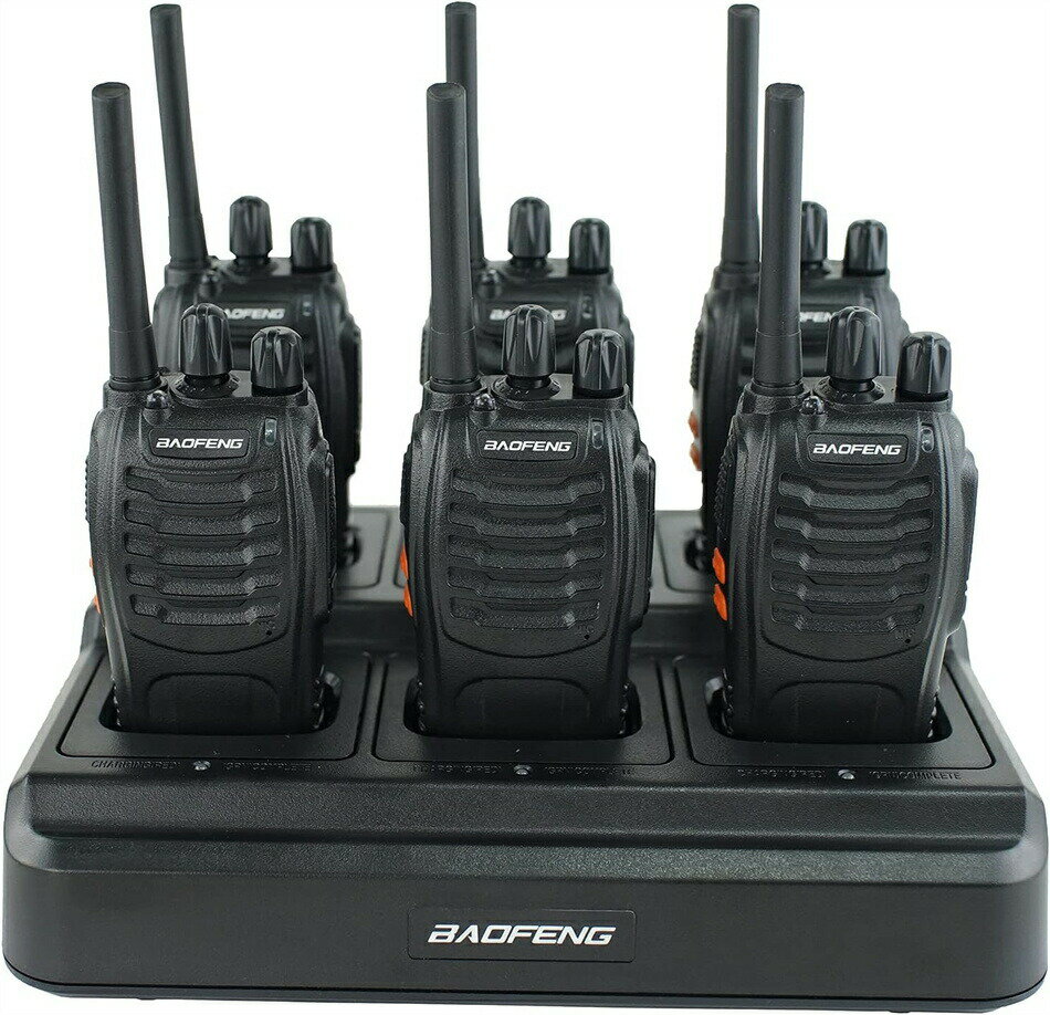 トランシーバー 無線機 充電式 2W 超長距離タイプ 簡単操作 1800mAH リチウムイオンバッテリー・充電器・イヤホンマイク・ベルトクリップ付属 総務省技術基準適合商品