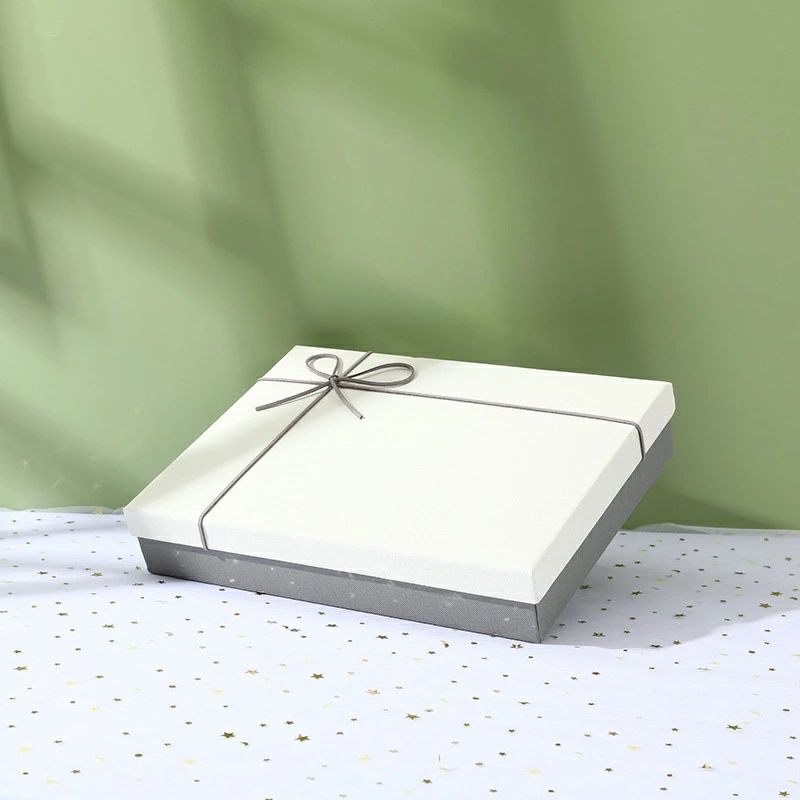 ギフトボックス ダブルカラー 贈り物 誕生日プレゼント女性 パッキングボックス ガールフレンド　ストール専用　30*23*6CM