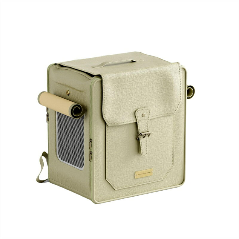 ペットキャリーバッグ ーカートタイロッド付き マッ 猫キャリーリュック ペットキャリー 犬用キャリ 犬..