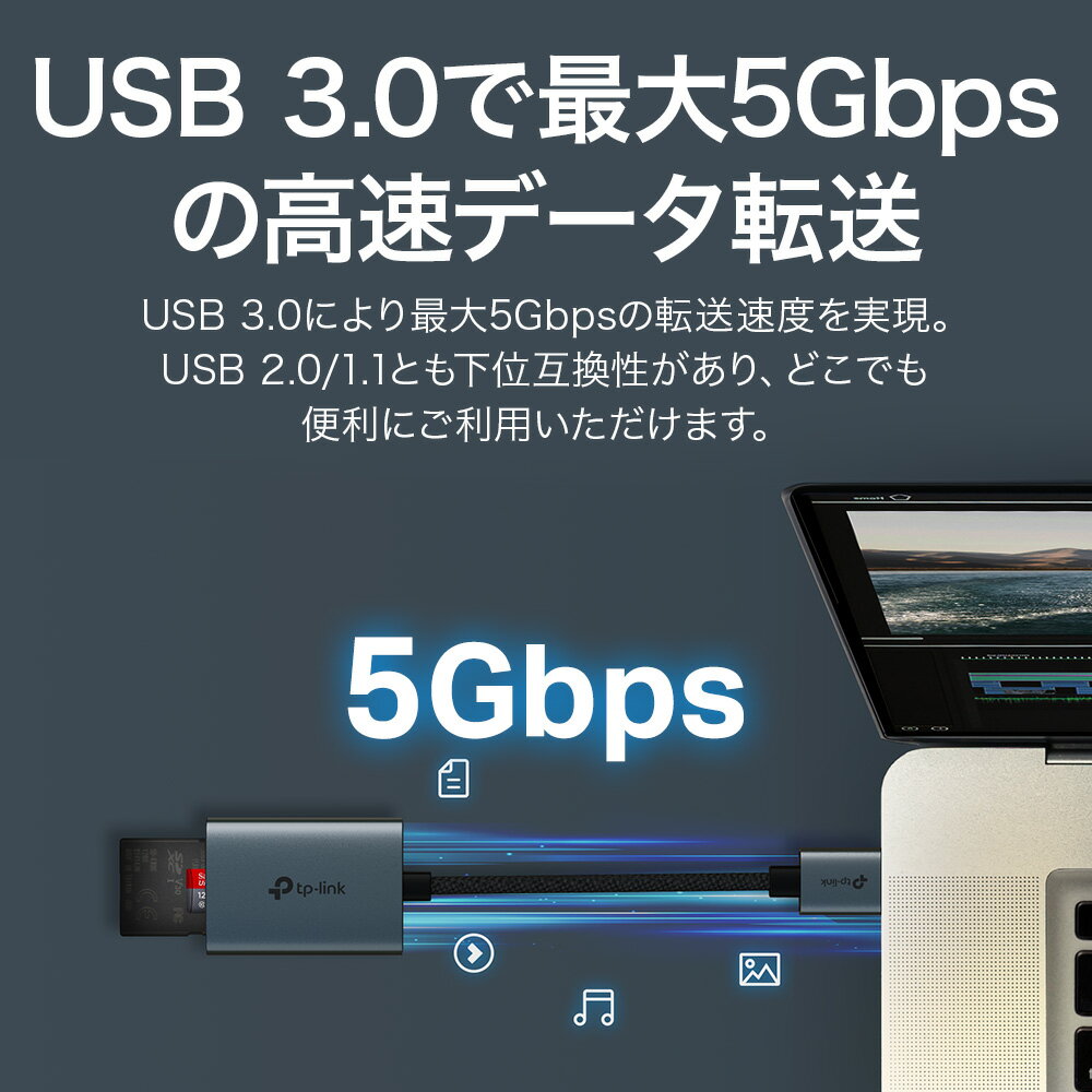 USB3.0ハブ Type-A SDカードリー...の紹介画像3