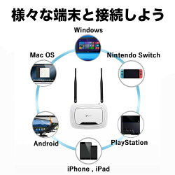 TP-LinkTL-WR841N無線LANルータ11n/g/b300Mbps無線ルーターWIFIルーター