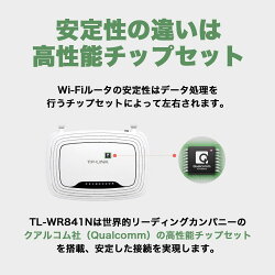 TP-LinkTL-WR841N無線LANルータ11n/g/b300Mbps無線ルーターWIFIルーター