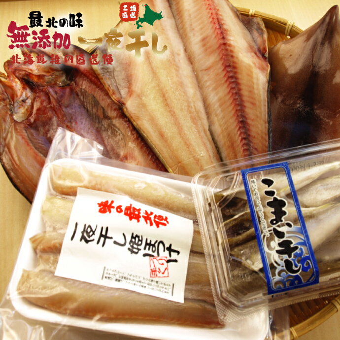 【 送料無料 】最北の街からお届け♪最北無添加 一夜干し ギフトセットお手軽4000円詰め合わせセット【ギフト】( 魚介類 シーフード セット 徳用 内祝い 北海道 稚内 お返し 手土産 通販 楽天 )のサムネイル
