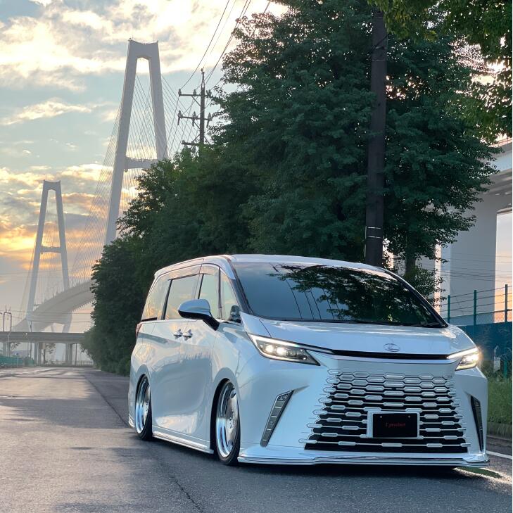 【T.product】レクサスLM エアロ FRP製　未塗装　ゲルコート仕様　レクサスLM専用設計　社外品 　Tプロダクトオリジナル　カスタム ドレスアップパーツ　日本製