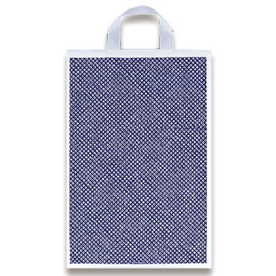 福助工業 カルチャーバッグ規格品（Hタイプ） しぼり柄（紺） 中 （500枚）