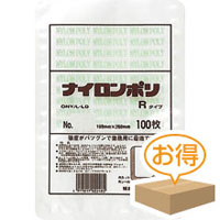 福助工業 ナイロンポリ袋 R No.9B（1ケース2,400枚）