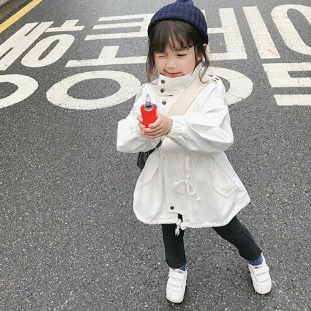 【2商品以上20%OFF】モッズコート キッズ ミドル丈 ミリタリーコート 春 秋 冬 子供服 アウター ジャケット 子供 子ども 女の子 男の子 ガールズ ボーイズ ジュニア ミリタリー 綿 おしゃれ かわいい 可愛い カジュアル 暖かい 無地 白 カーキ 90 100 110 120 130 140