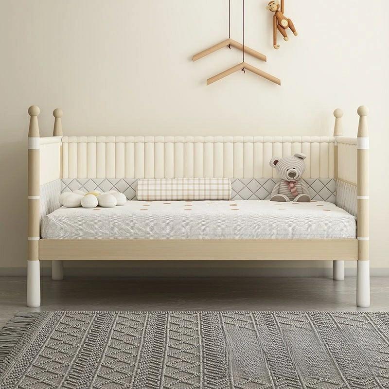 子供ベッド 赤ちゃん 階段 木製 木製 天然木 シングルベッド おしゃれ 子供部屋 一人暮らし 出産祝い 入学式 プレゼント サイズ選択可能 柵付き [2]