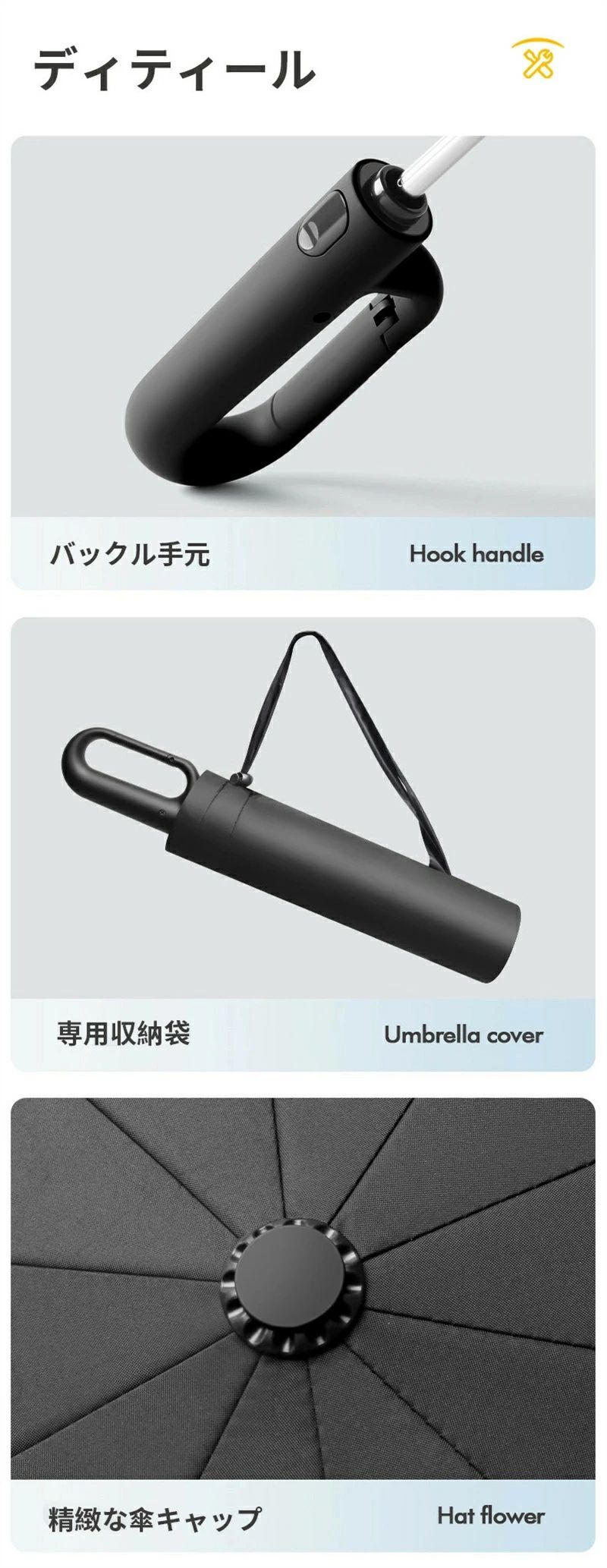折りたたみ傘 日傘 メンズ レディース 10本骨 自動 ワンタッチ バックル手元 折りたたみ 傘 雨傘 ジャンプ式 日傘 遮光 軽量 折れない 風に強い 日傘兼用雨傘 晴雨兼用 男性 女性 アウトドア キャンプ 折り畳み傘 手開き プレゼント