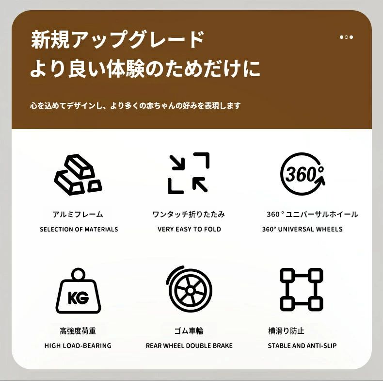 カトージ 2-Seater用リアシート（グレー）