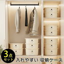 衣類収納ボックス 蓋付き 下着収納 仕切り 入れやすい 収納ケース ランジェリーケース 下着 収納ボックス 仕切り収納 パンツ ブラ 靴下 小物(3)