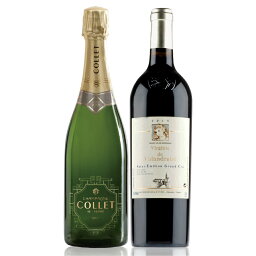 シャンパーニュ・コレ ブリュット collet Brut & Virginie de Valandraudセット