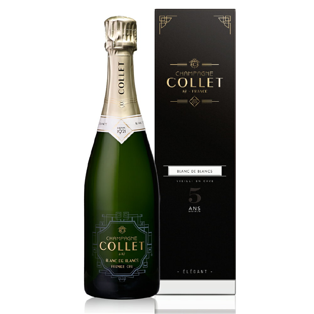 100周年！シャンパーニュ・コレ ブラン・ド・ブラン (CHAMPAGNE COLLET BLANC DE BLANCS) / 750ml