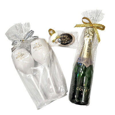 100ǯۥѡ˥塦 ֥å ϡ(375ml) 饹å(2)ʥꥸʥ륹ȥåѡդ/ CHAMPAGNE COLLET BRUT δդƤ̥å!!!