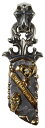 Bill Wall Leather[-Meteorite Pendant w/18K Gold Overlay,22K Heart w/Dia,Skull w/2 Diamonds,Skid Plate w/Crucifix Bail-]