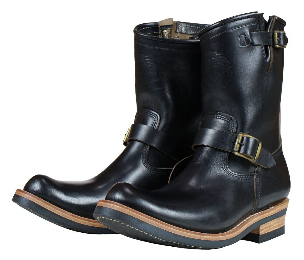 Magical Design×ZERROWS [-ENGINEER BOOTS- HORSE BUTT(馬革)/BLK size.7 1/2,8 1/2,9 1/2, 10 1/2]