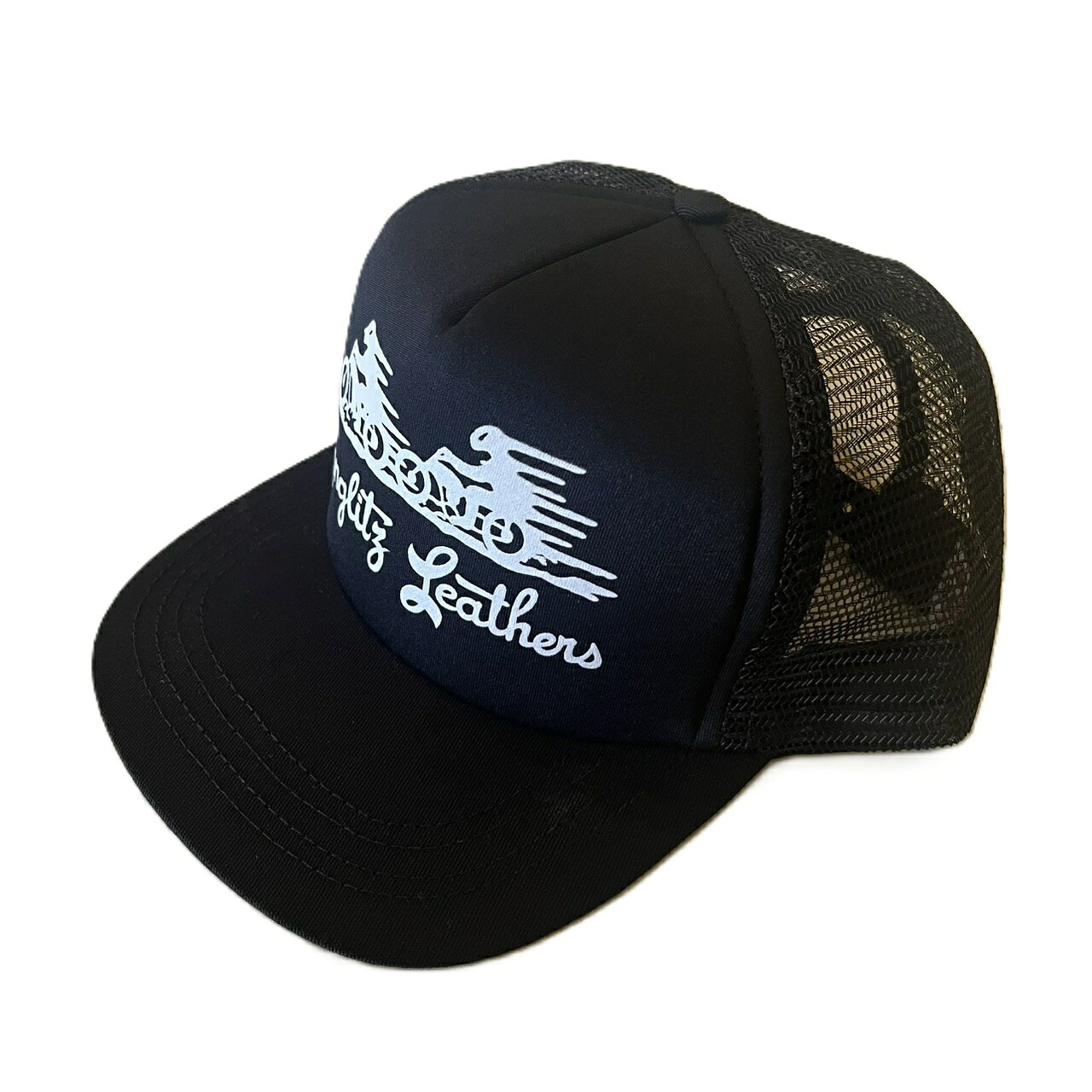 Rakuten - Langlitz Leathers [-Trucker Mesh Cap- BLACK]
