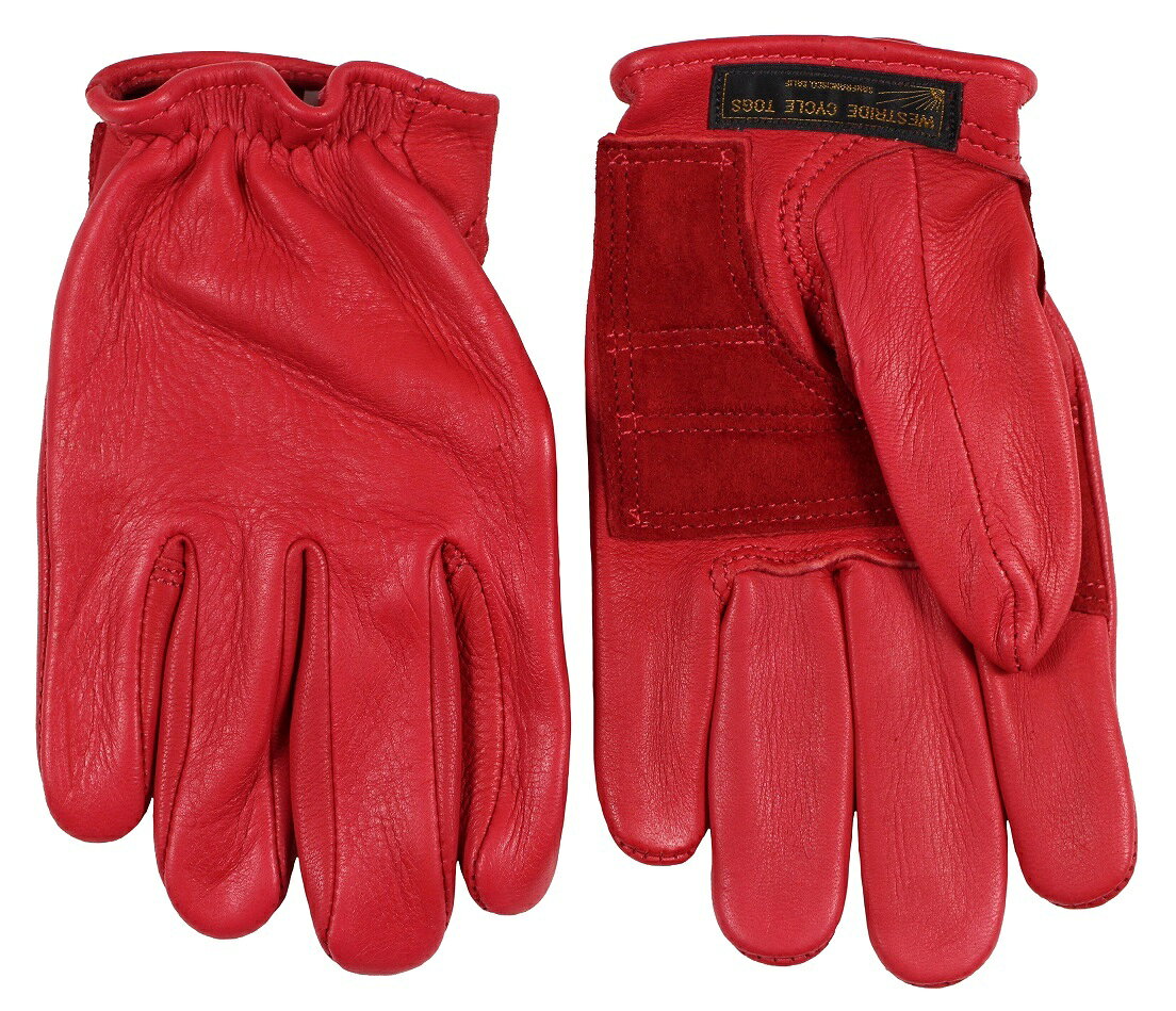 WESTRIDE [-CLASSIC SHORT GLOVE- RED size.S,M,L,XL]