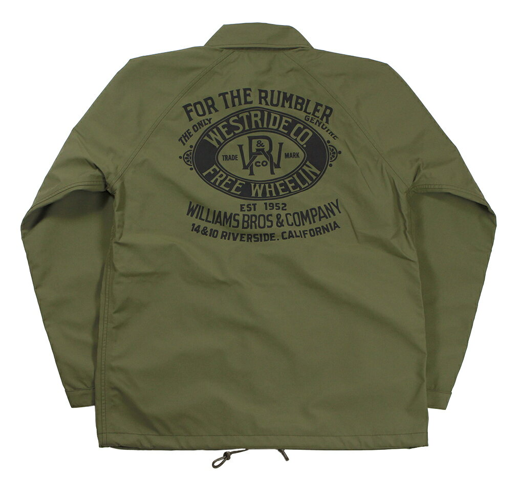 Rakuten - WESTRIDE [-SUPPLEX CYCLE WINDBREAKER FREE WHEELIN’- OLV size.36,38,40,42,44]