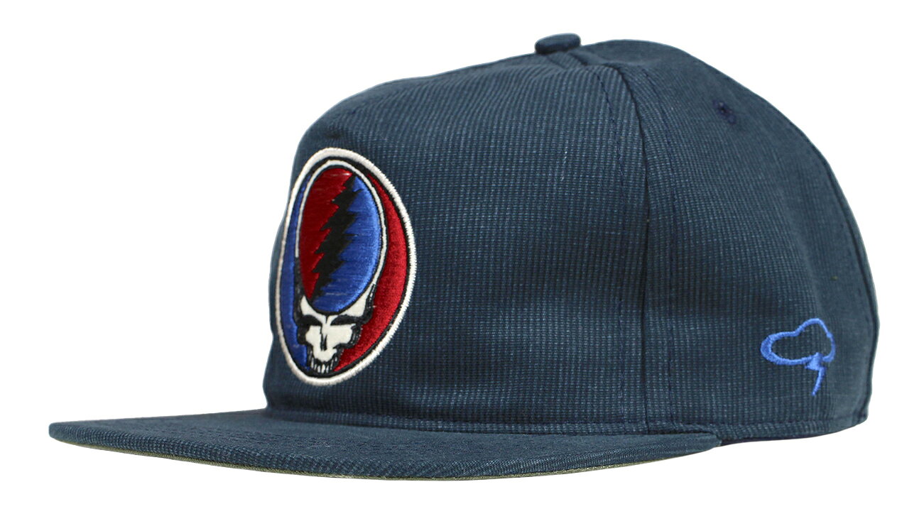 Rakuten - THE AMPAL CREATIVE [-Ampal x Grateful Dead STEALIE - Snapback- NVY]