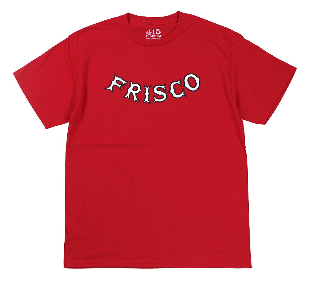Rakuten - 415 CLOTHING [-S/S TEE- RED size.M,L,XL,XXL]