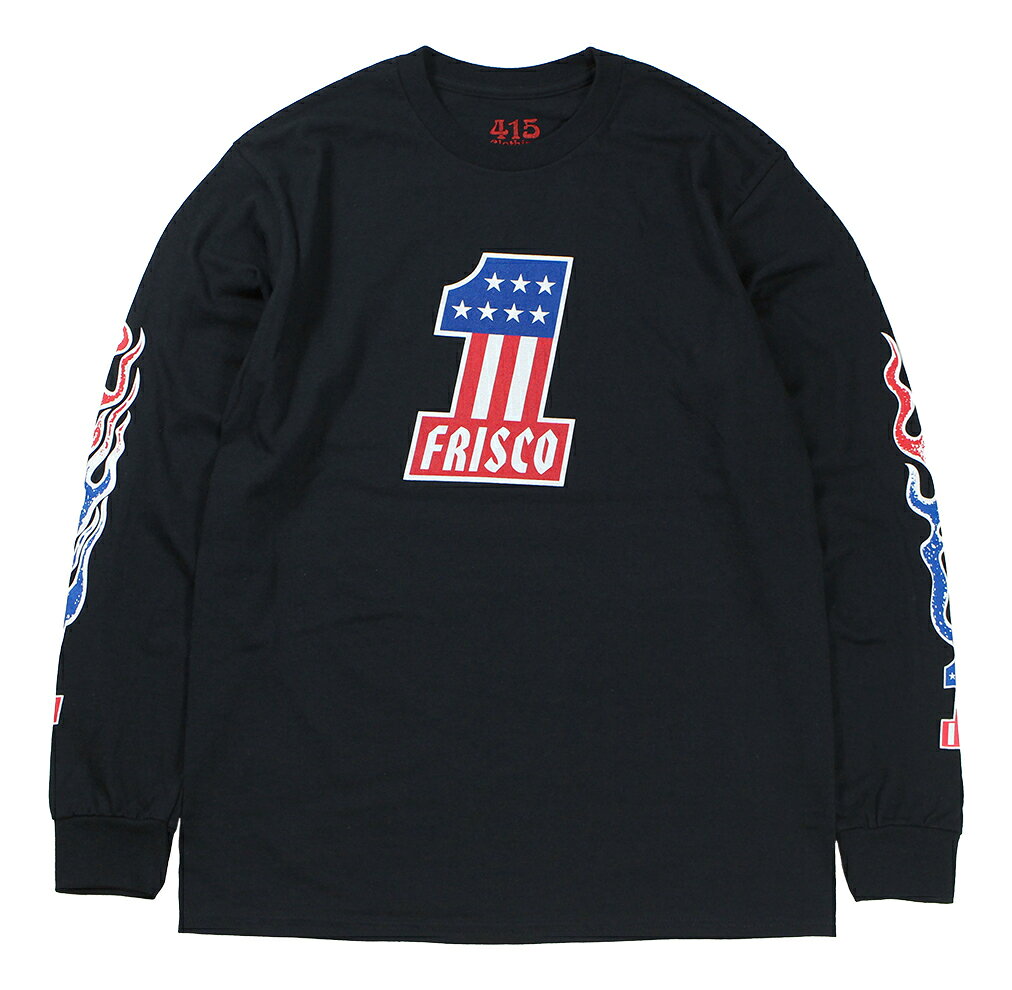 Rakuten - 415 CLOTHING [-L/S TEE- BLK size.M,L,XL,XXL]
