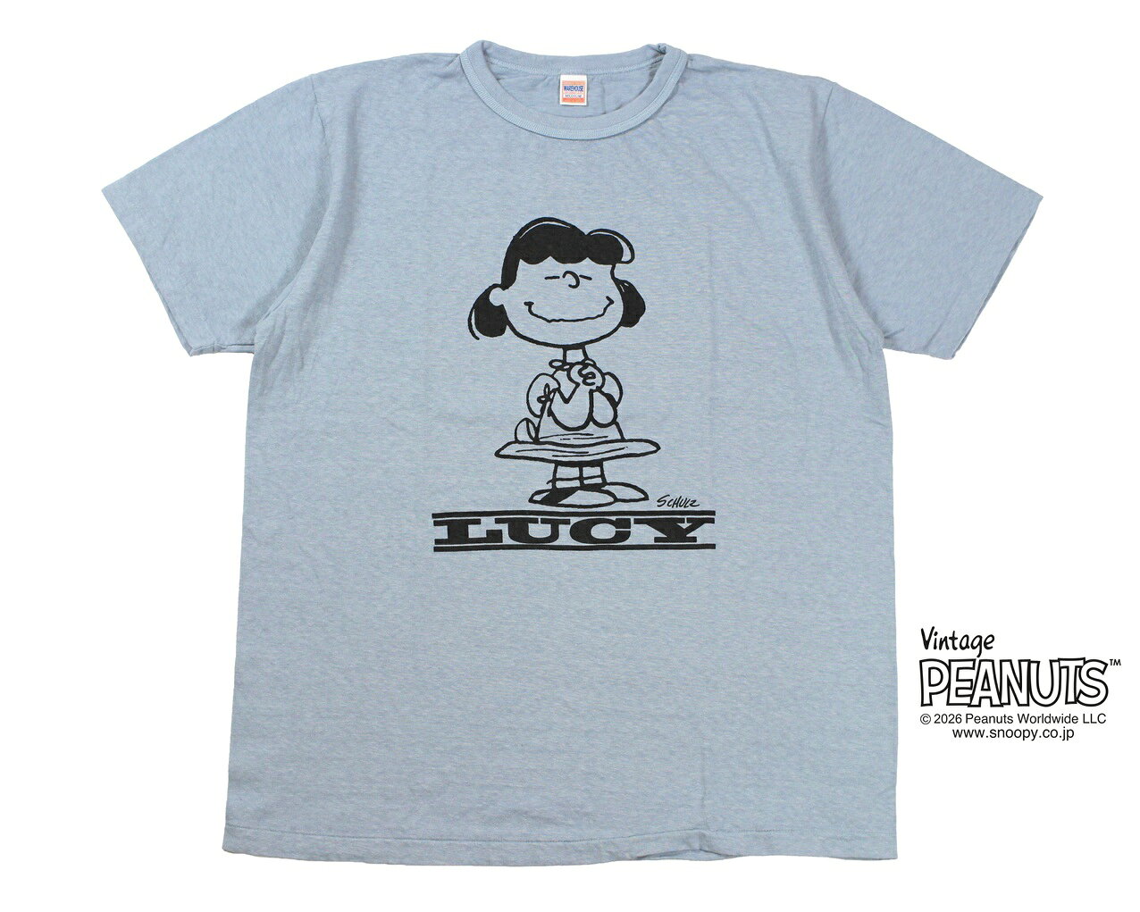 WAREHOUSE & CO. ["Lot YP126S-3 I DON'T CARE (LUCY)" サックス size.S,M,L,XL]