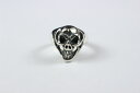 Bill Wall Leather [-Small Good Luck Skull Ring-]