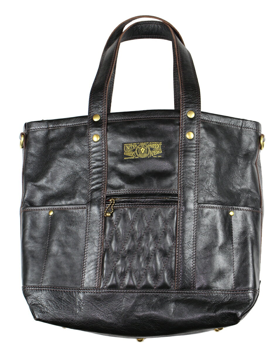 WEST RIDE [-PADDED TOTE BAG- BLK.H]