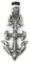 Bill Wall Leather [-Large Anchor Pendant-]