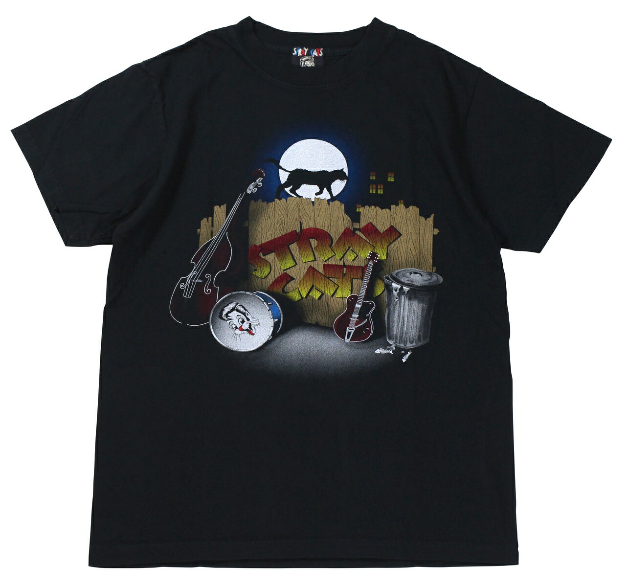 STYLE EYES [STRAY CATS×STYLE EYES "ROCK T-SHIRT" LIMITED EDITION SE78298 size.S,M,L,XL]