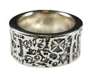 Bill Wall Leather [-Exective Graffiti Band Ring-]