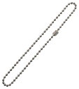 Bill Wall Leather [-Stainless Large Ball Chain 24