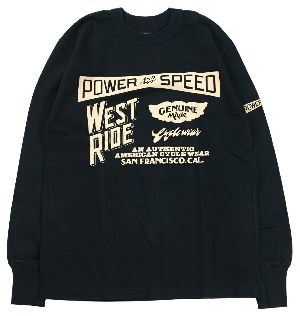 Rakuten - WESTRIDE [-L/S TEE : 16-01- BLK size.34,36,38,40,42,44]